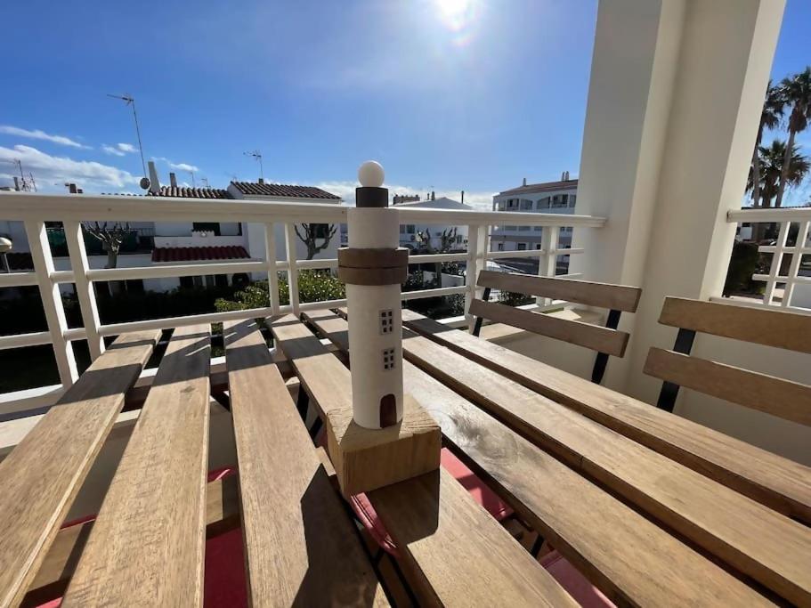 Algaiarens Apto Con Piscina Y Junto A La Playa 卡拉恩·布拉内斯 外观 照片
